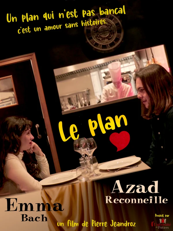 Seconde affiche du court métrage « Le Plan »