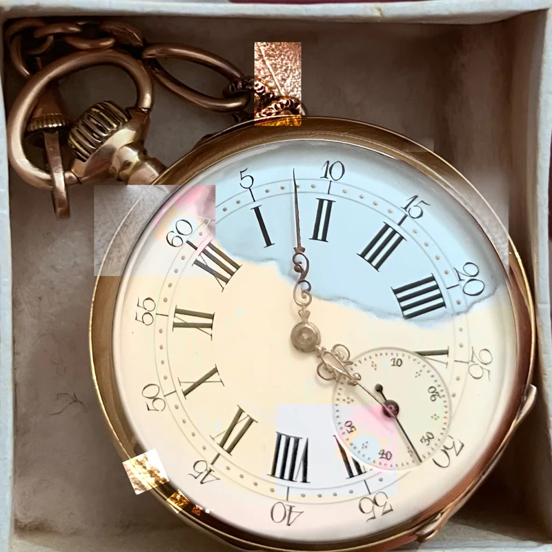 Montre à gousset — 41,5&nbsp;×&nbsp;41,5&nbsp;cm